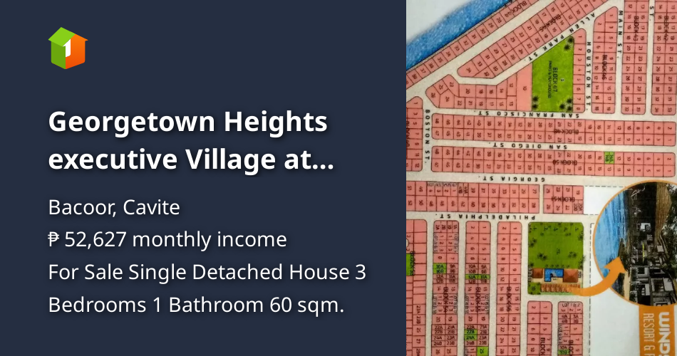 Heights executive Village at Molino Bacoor cavite [House and