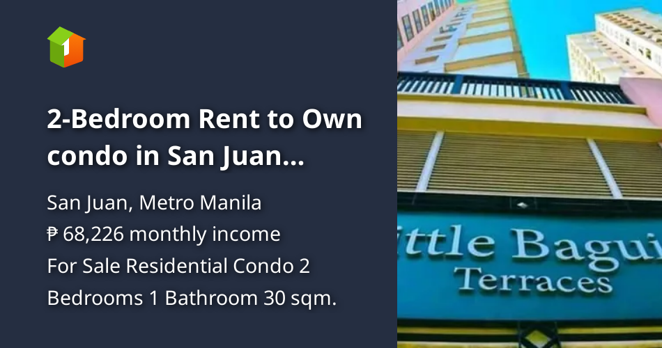2Bedroom Rent to Own condo in San Juan Manila near Broadway/LRT line2 [Condo 🏙️] (February 2022