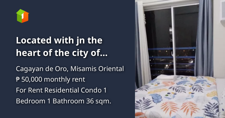 Located with jn the heart of the city of cagayan de oro [Condo 🏙️] (August 2023) in Cagayan de