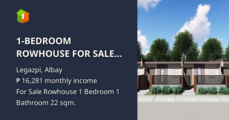 1BEDROOM ROWHOUSE FOR SALE IN LEGAZPI ALBAY [House and Lot 🏘️