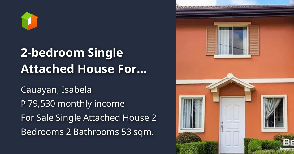 2bedroom Single Attached House For Sale in Cauayan Isabela [House and