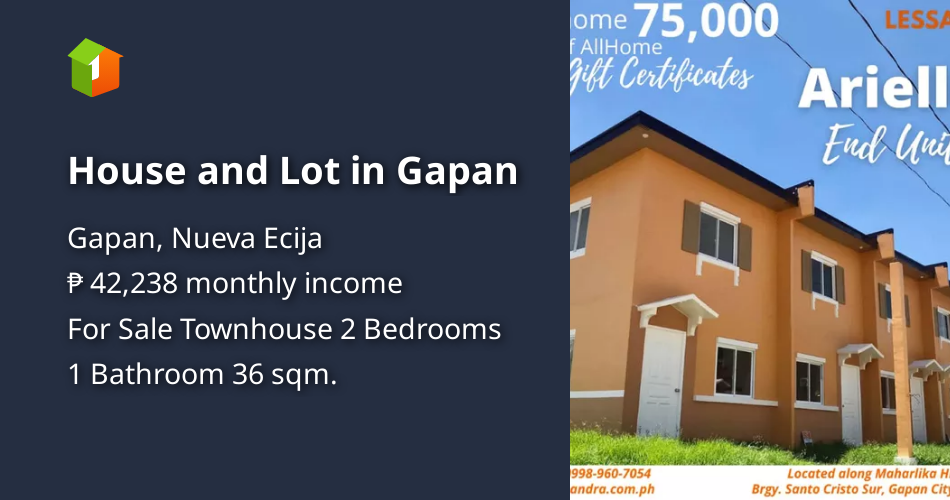 House and Lot in Gapan [House and Lot 🏘️] (July 2021) in Gapan, Nueva