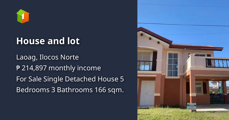 House and lot [House and Lot 🏘️] (February 2024) in Laoag, Ilocos Norte