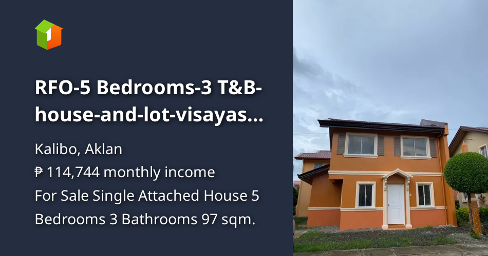 RFO5 Bedrooms3 T&Bhouseandlotvisayascamellaaklan [House and Lot