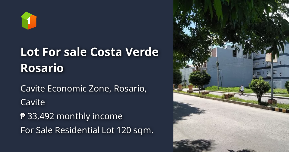 Lot For sale Costa Verde Rosario [Lot 🚜] (June 2024) in Cavite Economic Zone, Rosario, Cavite