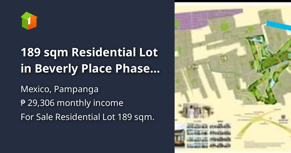 150 sqm Residential Lot in Beverly Place Phase 4, Mexico Pampanga [Lot