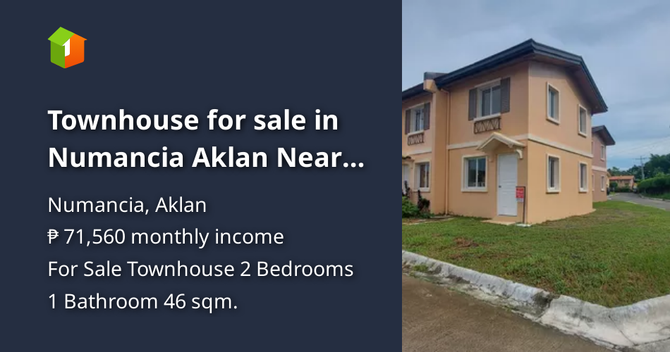 Townhouse for sale in Numancia Aklan Near Boracay Kalibo Aklan [House