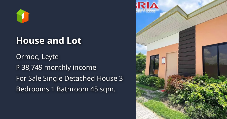 House and Lot [House and Lot 🏘️] (April 2024) in Ormoc, Leyte for sale