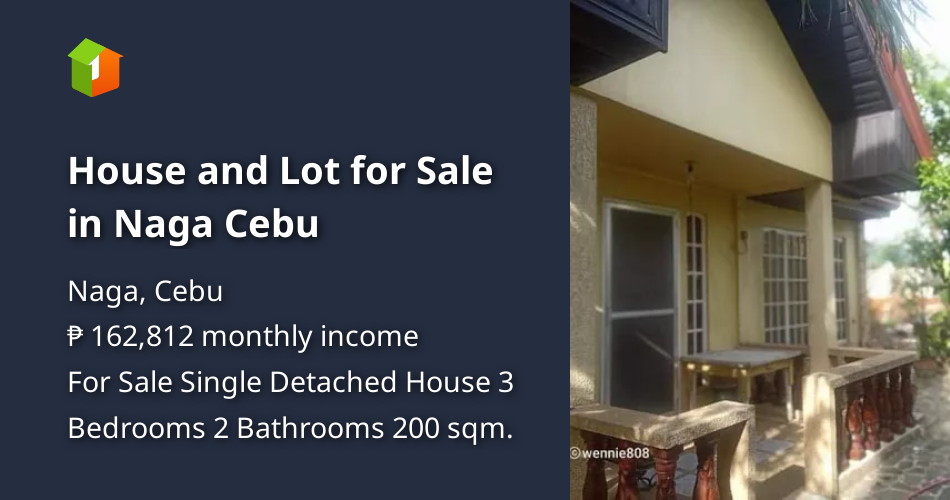 House and Lot for Sale in Naga Cebu [House and Lot 🏘️] (March 2022) in