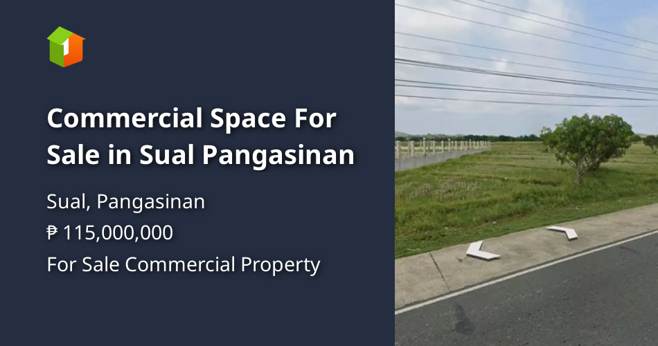 Commercial Space For Sale in Sual Pangasinan Property 🏭