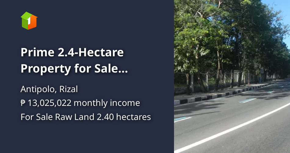 Prime 2.4-Hectare Property for Sale Sumulong Highway, Antipolo City ...