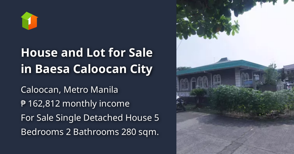House and Lot for Sale in Baesa Caloocan City [Houses and Lots 🏘️