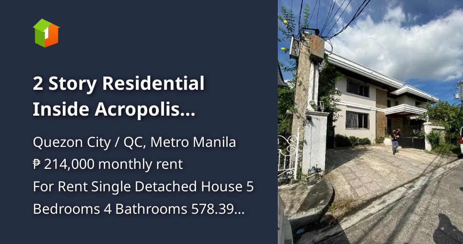 2 Story Residential Inside Acropolis Subdivision [House and Lot 🏘️