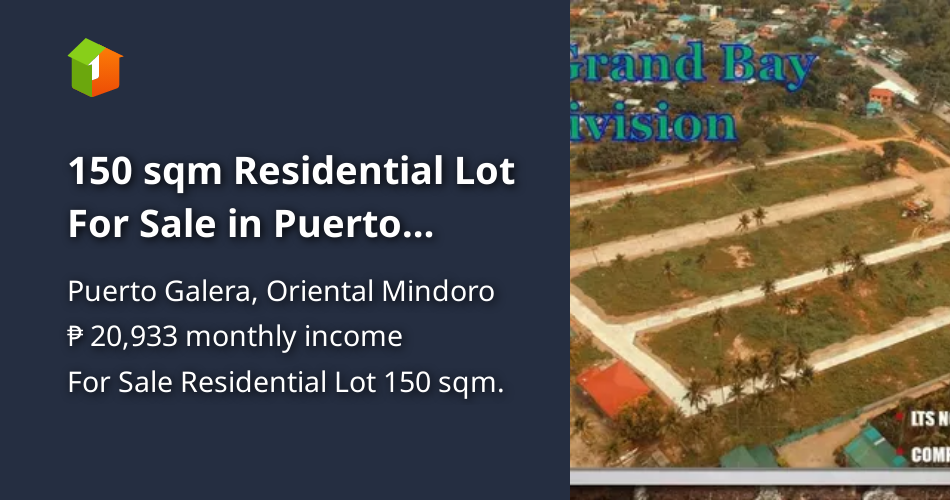150 sqm Residential Lot For Sale in Puerto Galera Oriental Mindoro [Lot