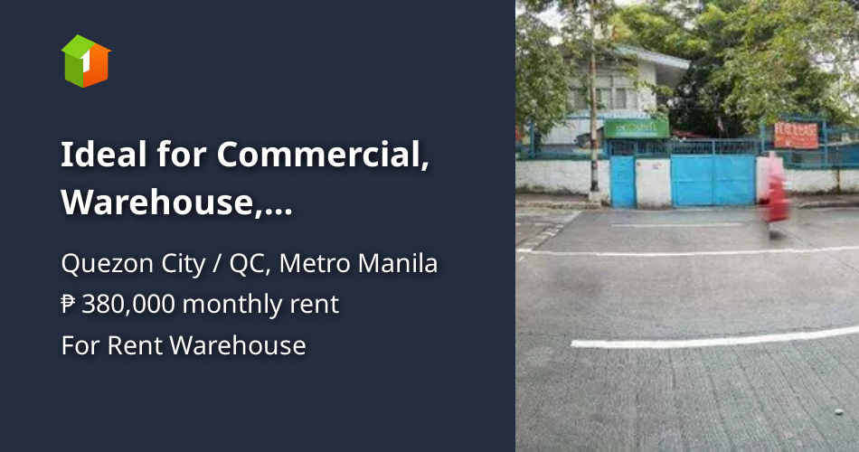 Ideal for Commercial, Warehouse, Office/Residential, Restaurant