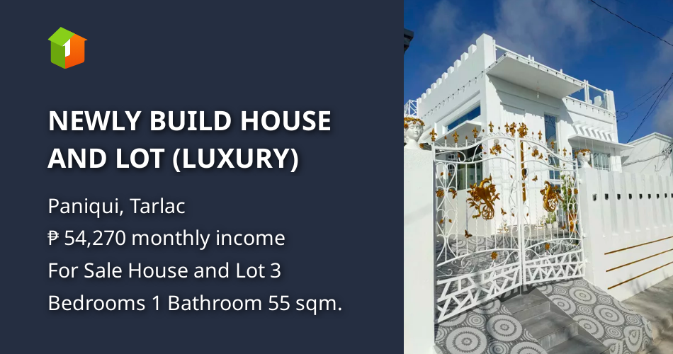 NEWLY BUILD HOUSE AND LOT (LUXURY) [House and Lot 🏘️] (April 2024) in
