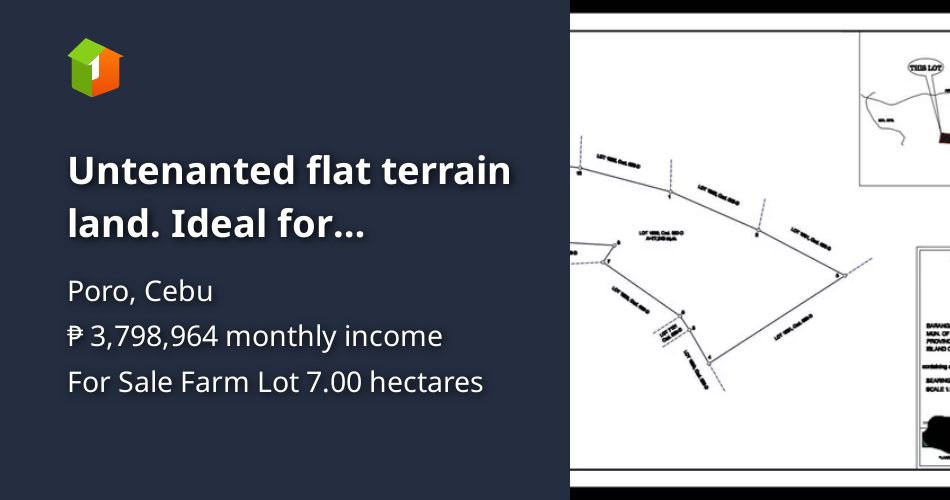 Untenanted flat terrain land. Ideal for commercial/subdivision [Lots 🚜 ...