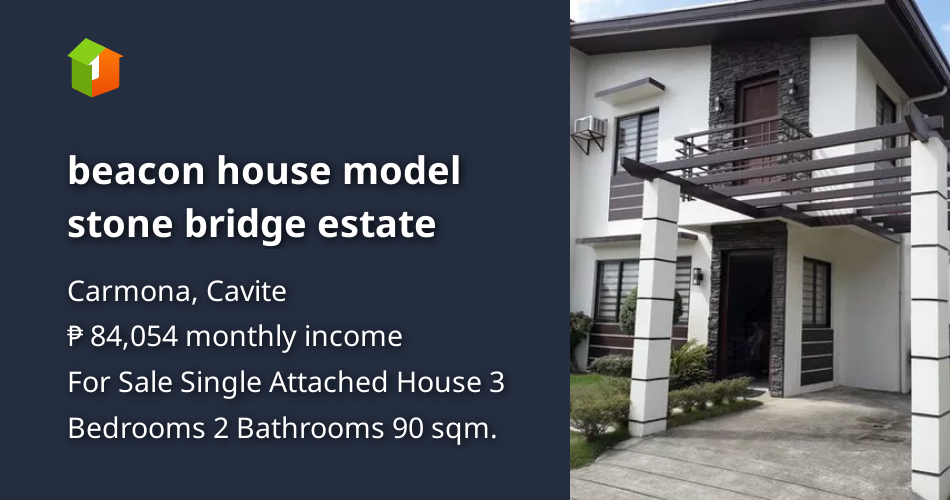 Beacon house model stone bridge estate [House and Lot 🏘️] (September