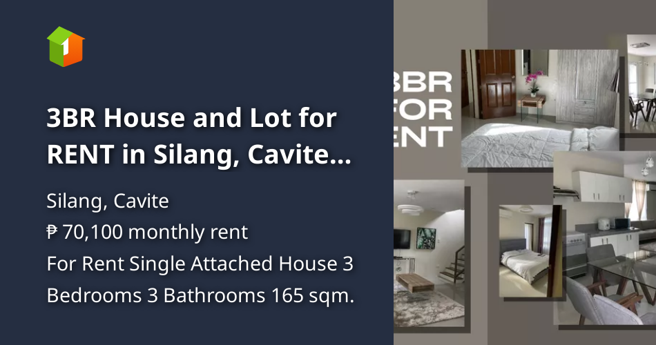 3BR House and Lot for RENT in Silang, Cavite near Tagaytay [House and