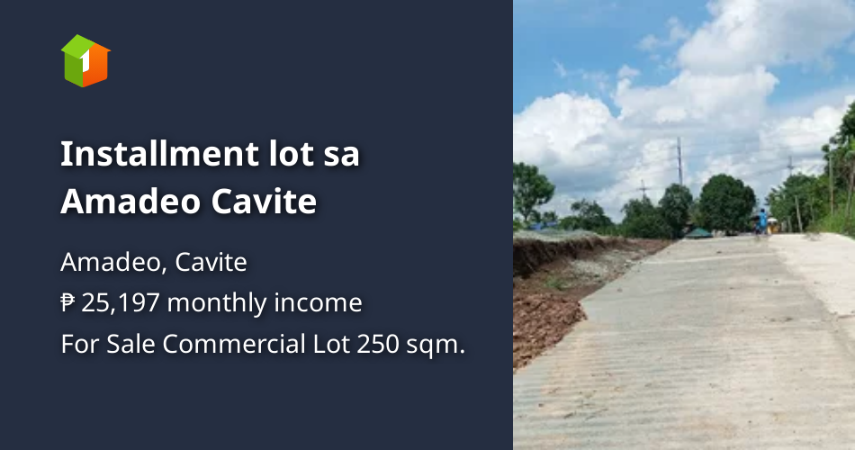 Installment lot sa Amadeo Cavite [Lot 🚜] (June 2022) in Amadeo, Cavite