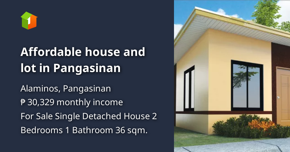 Affordable house and lot in Pangasinan [House and Lot 🏘️] (January 2024