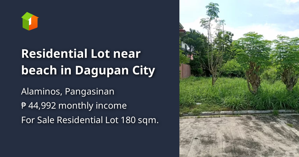 Residential Lot near beach in Dagupan City [Lot 🚜] (November 2023) in