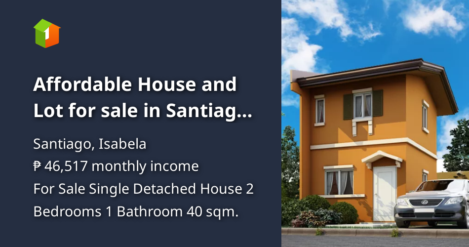 Affordable House and Lot for sale in Santiago City Isabela [House and