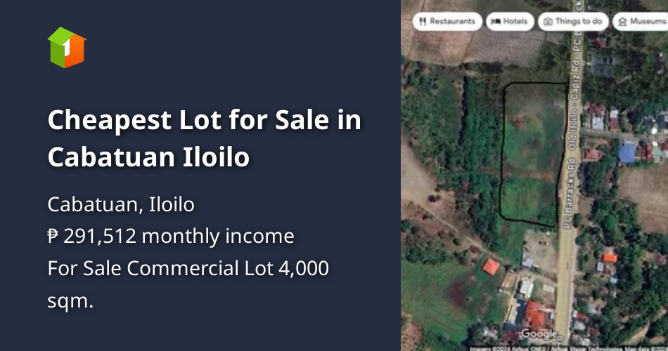 Cheapest Lot for Sale in Cabatuan Iloilo [Lot 🚜] (May 2024) in Cabatuan