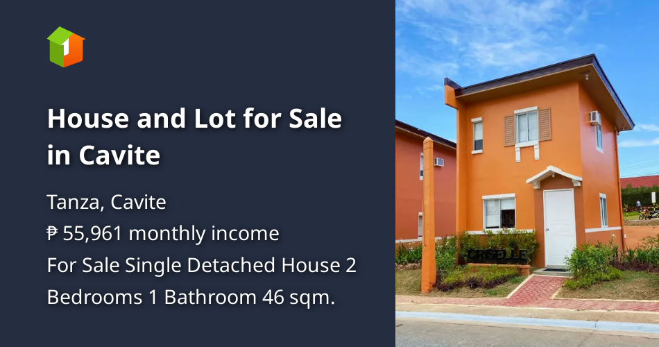 House and Lot for Sale in Cavite [House and Lot 🏘️] (October 2021) in