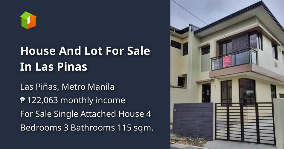 House And Lot For Sale In Las Pinas [House and Lot 🏘️] (April 2023) in