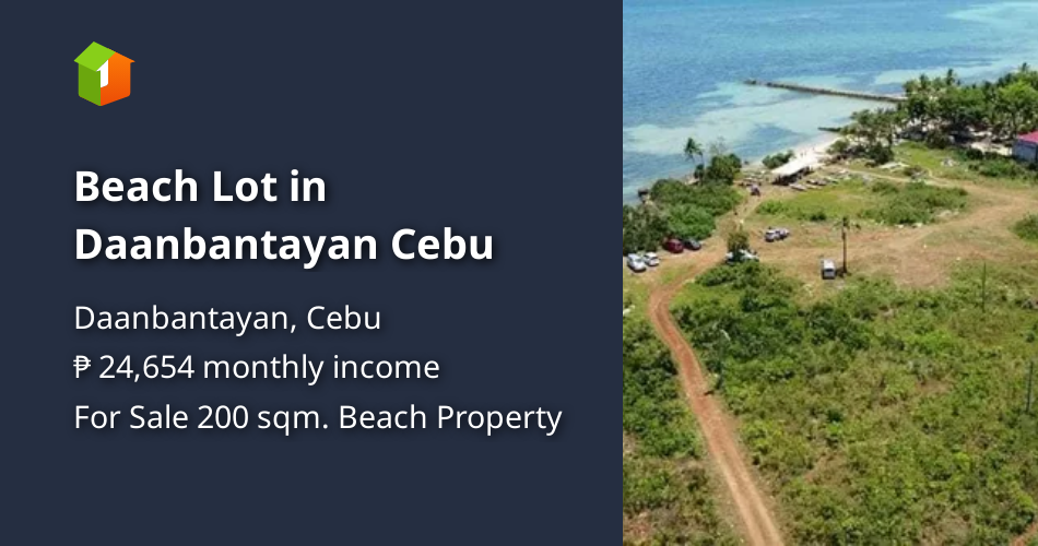 Beach Lot in Daanbantayan Cebu [Beach Property 🏖️] (October 2022) in