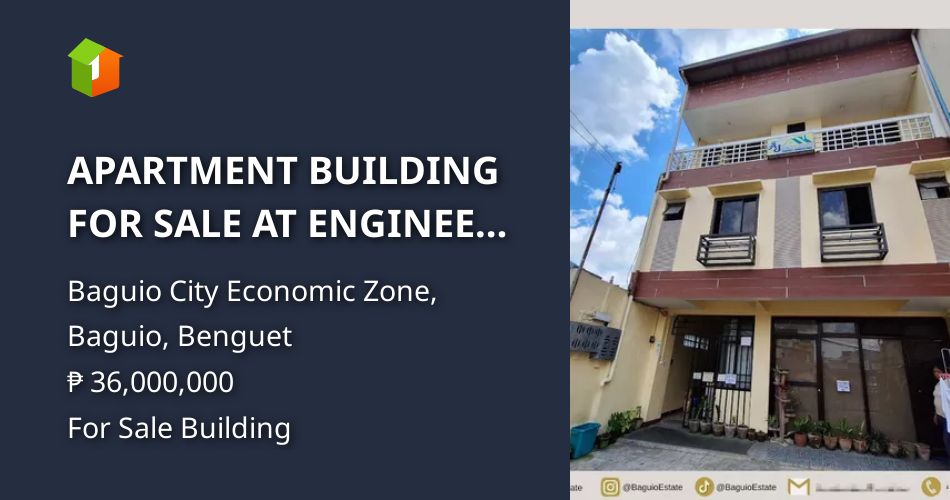 APARTMENT BUILDING FOR SALE AT ENGINEERS HILL, BAGUIO CITY Property 🏭] (August 2024