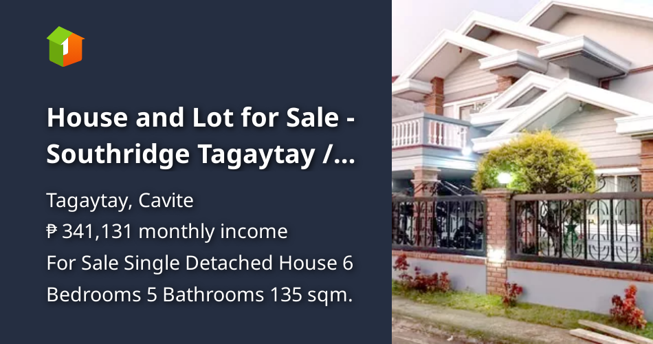 House and Lot for Sale Southridge Tagaytay / 322sqm / P22M [House and Lot 🏘️] (May 2023) in