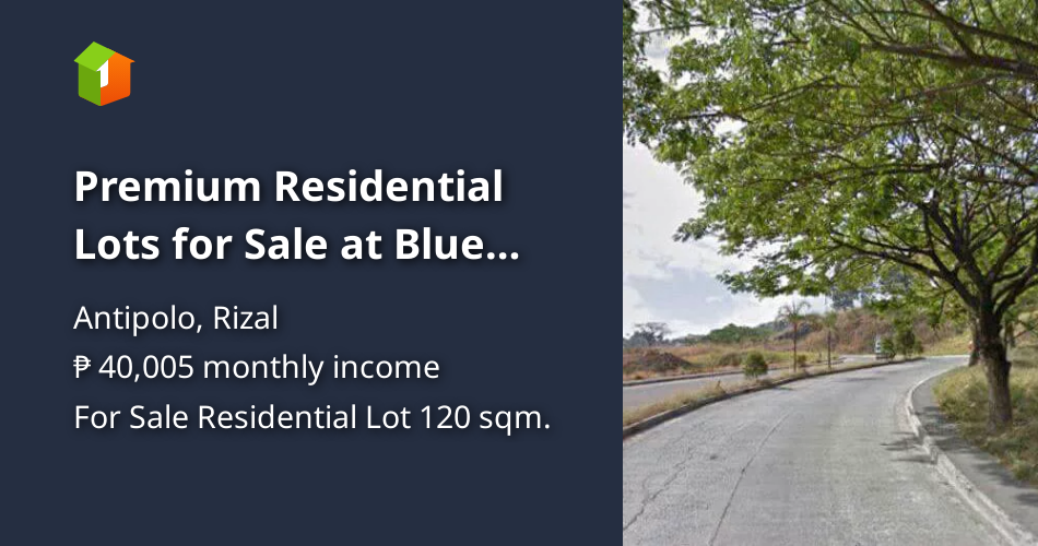 Premium Residential Lots for Sale at Blue Mountains Antipolo [Lot 🚜