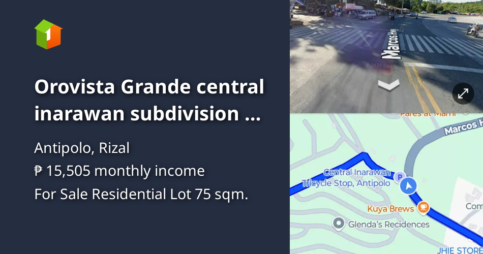 Orovista Grande central inarawan subdivision in antipolo [Lots 🚜] (May ...