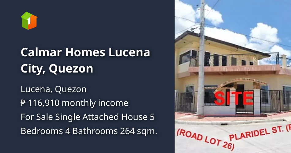 Calmar Homes Lucena City, Quezon [House and Lot 🏘️] (December 2023) in