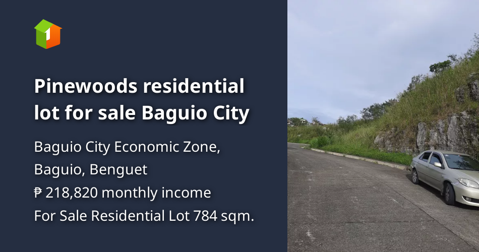 Pinewoods residential lot for sale Baguio City [Lots 🚜] (October 2021