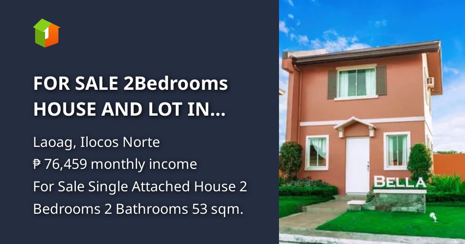FOR SALE 2Bedrooms HOUSE AND LOT IN LAOAG ILOCOS NORTE [House and Lot 🏘