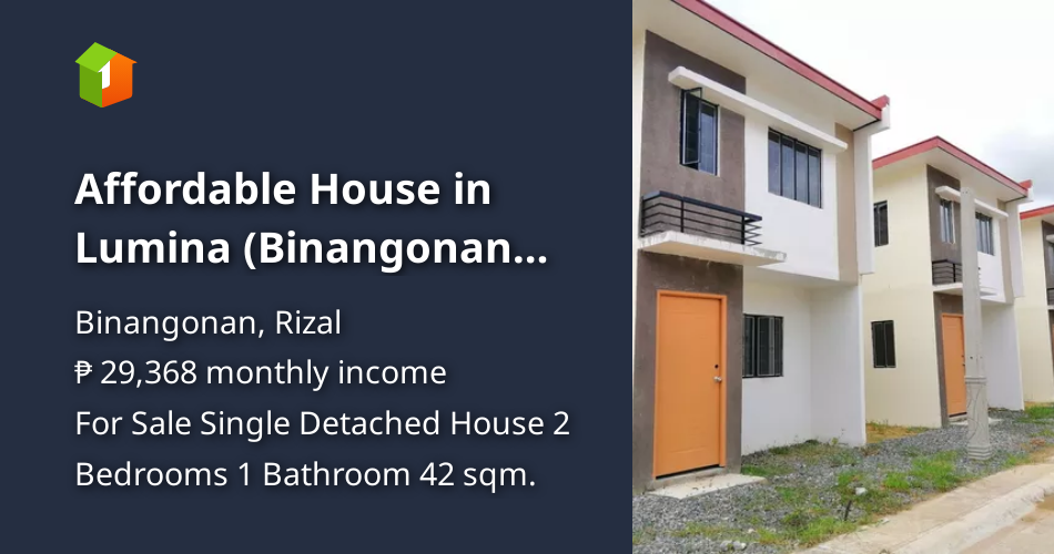 Affordable House in Lumina (Binangonan Rizal) [Houses and Lots 🏘️