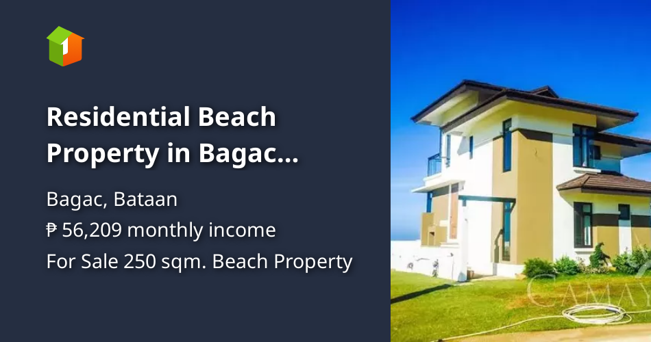 Residential Beach Property in Bagac Bataan [Beach Property 🏖️] (August