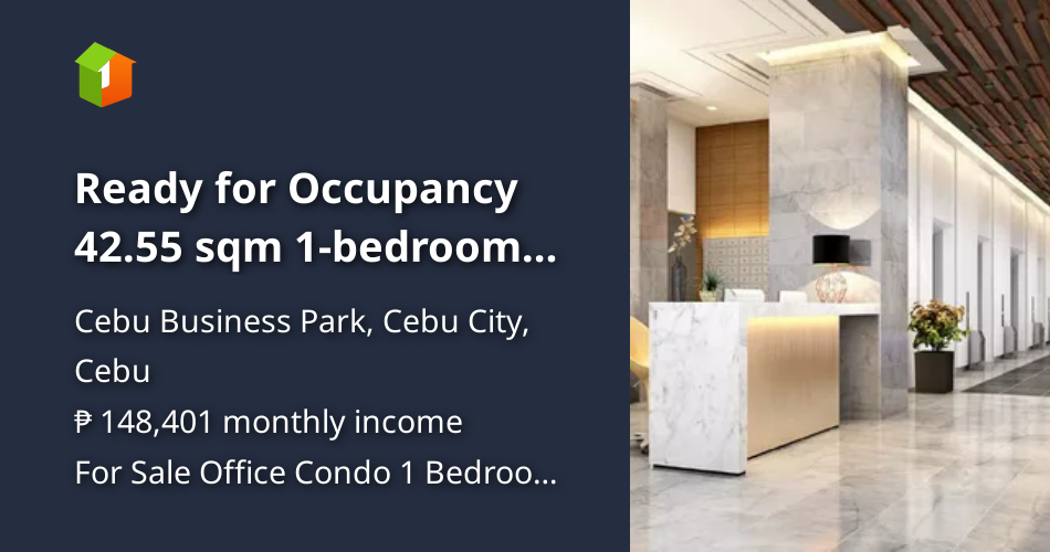 Studio Condo For Sale in Cebu Business Park, Cebu [Condo 🏙️] (May 2024