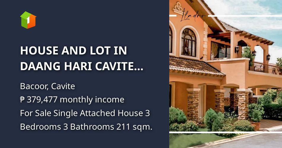 HOUSE AND LOT IN DAANG HARI CAVITE PONTICELLI CROWN ASIA [House and Lot