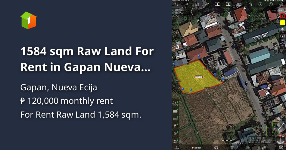 1584 sqm Raw Land For Rent in Gapan Nueva Ecija [Lot 🚜] (May 2023) in Gapan, Nueva Ecija for