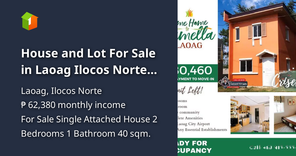 House and Lot For Sale in Laoag Ilocos Norte CamellaLaoag [House and