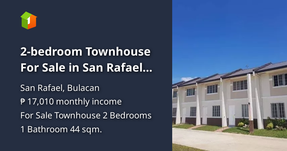 2bedroom Townhouse For Sale in San Rafael Bulacan [House and Lot 🏘️