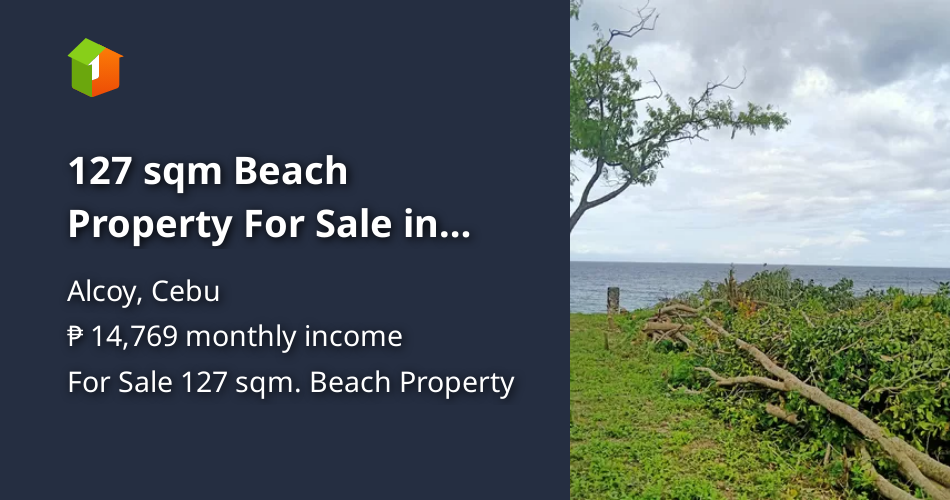 127 sqm Beach Property For Sale in Alcoy Cebu [Beach Properties 🏖️