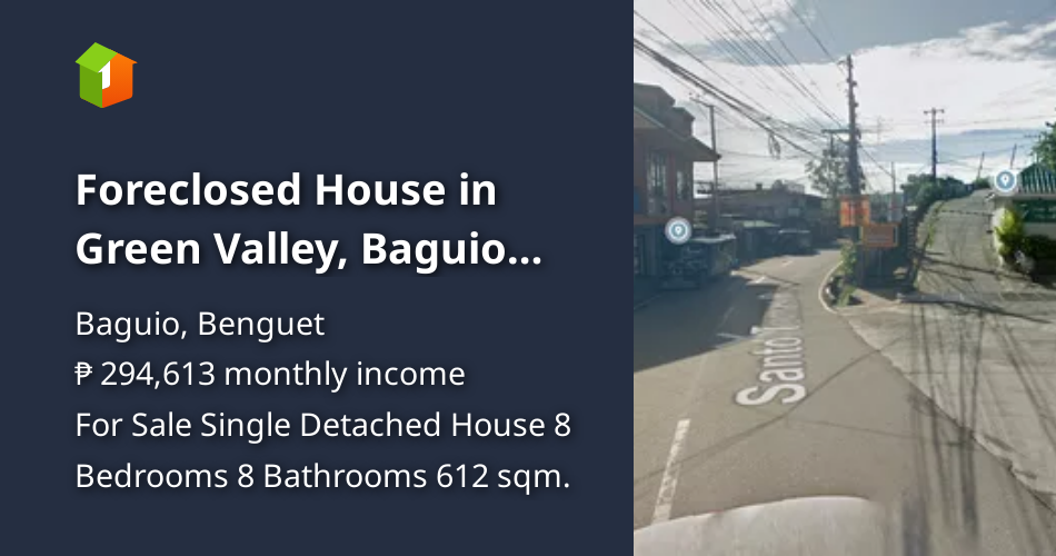 Foreclosed House in Green Valley, Baguio City [House and Lot 🏘️] (September 2024) in Baguio