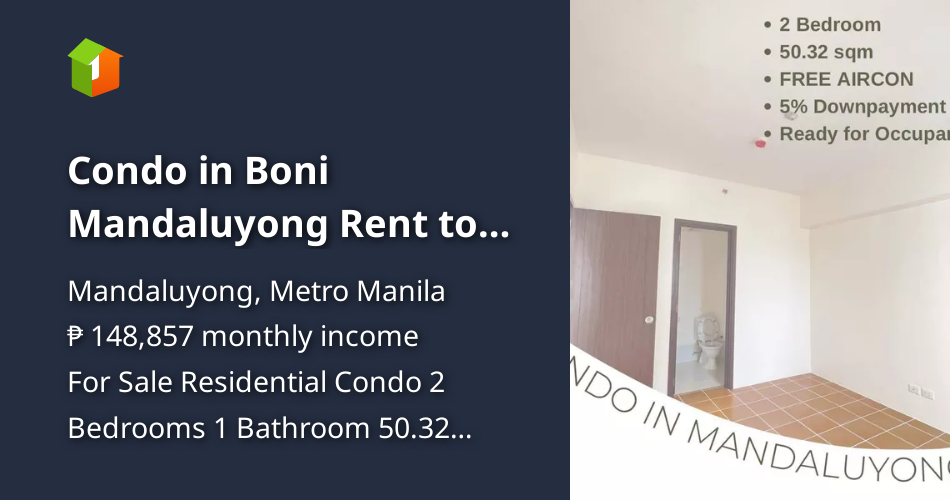 Condo in Boni Mandaluyong Rent to Own - PERPETUAL OWNERSHIP [Condos 🏙️ ...