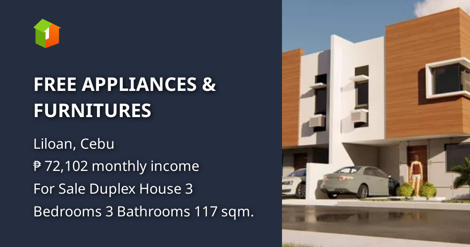 FREE APPLIANCES & FURNITURES [House and Lot 🏘️] (September 2021) in