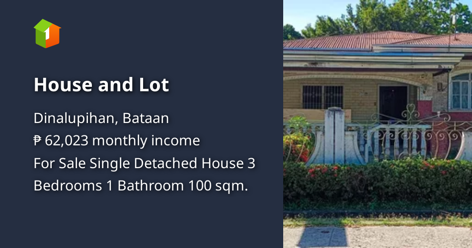 House and Lot [House and Lot 🏘️] (February 2024) in Dinalupihan, Bataan